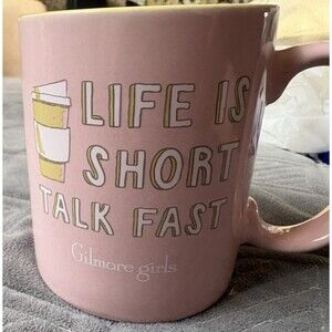 Gilmore Girls "Life Is Short Talk Fast" 11.5 Oz. Coffee Mug (Zak Designs)